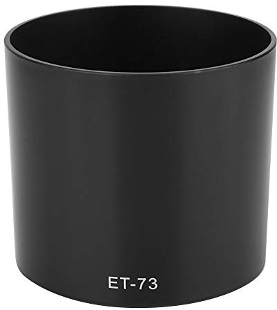 Camera Lens Hood for EF 100mm f 2.8L Macro IS USM, Black Plastic Durable Mount - Reduces Glare, Protects Lens, Ideal for Macro Photography