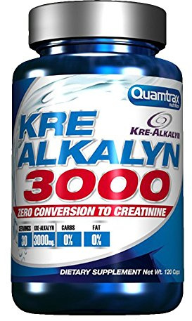 Quamtrax Nutrition Kre Alkalyn 3000-120 capsulas