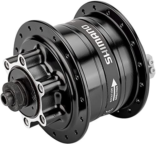 Shimano Hub Dynamo DH (13) 3D32 3 Watt 6 Bolt Disc Hub Dynamo DH/3D32 QR 36 Hole 6-Bolt Disc Br. M. DH10, schw. Item NR. DH3D32ALG5