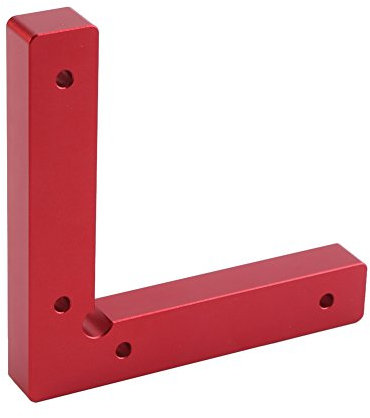 Morsetto/collare angolare dritto a 90 gradi, in lega di alluminio, a forma di L, strumento di fissaggio per saldatura, guarnizione per falegnameria e lavorazione del legno