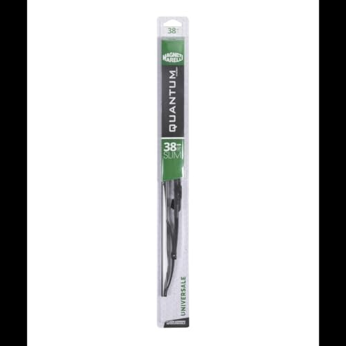 Quantum Energy Limpiaparabrisas Magneti Marelli Slim de 38 cm, protector de 15 pulgadas con accesorio universal