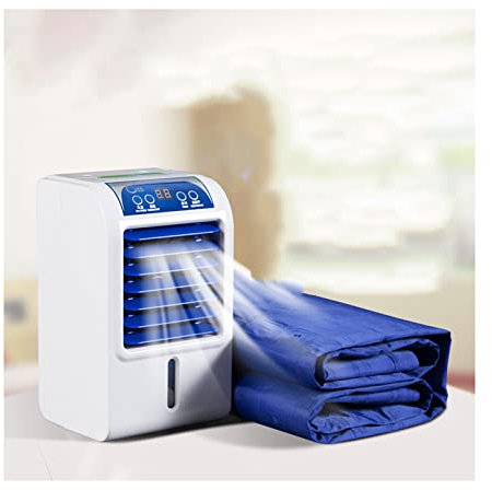 FXNFXLA Cooling Water Mattress, Chilled Mattress Topper Water Cooling System Ideal for Hot Sleepers and Night Sweats, Cool in Summer(Color:55x63)