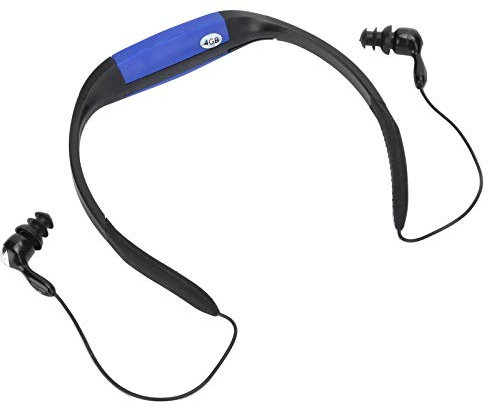 Sportkopfhörer, Silikondesign, Kompakt und Leicht zu Tragen, MP3-Musikplayer, wasserdichte IPX8-Sportkopfhörer, Geeignet Zum Schwimmen, Surfen, für Outdoor-Sportarten