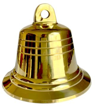 TOPPERFUN Campanas De Cobre Colgantes Vintage Adornos DIY para Puertas y Jardín Campanas Decorativas para Hogar