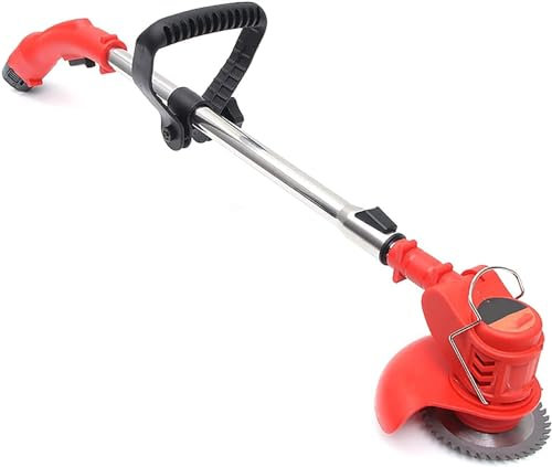 TEmkin Cortacésped Cortasetos Cortacésped Mango Telescópico Extensible Cortacésped y Cortasetos Inalámbrico para Poda de Jardín 12TV 450W Cortacésped Inalámbrico