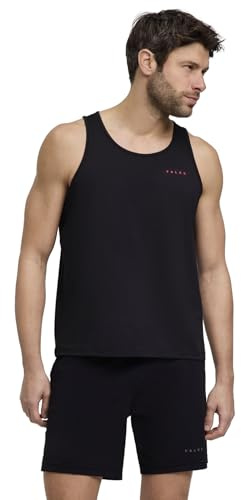 FALKE herr Tank Top trekking perform Better Singlet M S/L SH funktionsmaterial snabbtorkande 1 styck, svart (Black 3000), L