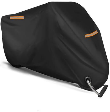 Motorradabdeckung Für Y&amaha Xmax X MAX 125 250 300 400 Motorradabdeckung Wasserdicht Für Den Außenbereich Roller UV Schutz Staubschutz Regenschutz(XXL Für 211-220cm)