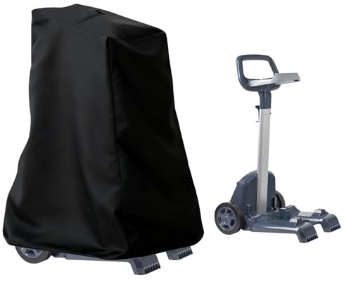 Dijia Cubierta para robot limpiador de piscinas Dolphin, cubierta de caddy para robot limpiador de piscinas, cubierta para robot de piscina, con asa y cordón, resistente al agua, protección solar a