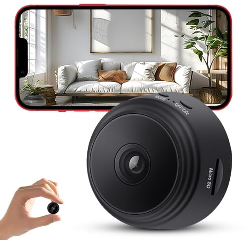forbany Vistafocus Magnetische Mini-Sicherheitskamera Drahtlose Überwachungskamera Mit Nachtsicht Für Zuhause, Büro Und Reisen