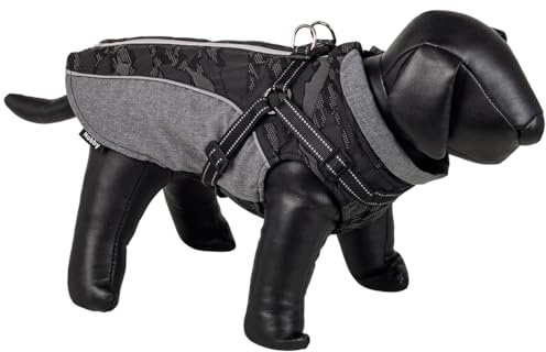 Nobby Hundemantel REKU 2 in 1 grau-schwarz 32 cm