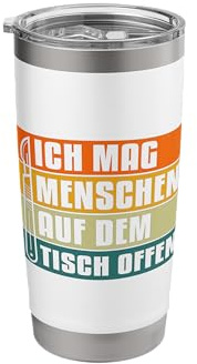 Ich Mag Menschen auf Dem Tisch Open Scalpel Hospital Stainless Steel Insulated Tumbler