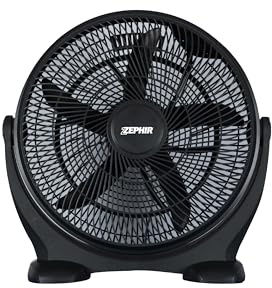 Zephir ZBF04CM Ventilatore da Pavimento, Nero (Ricondizionato)