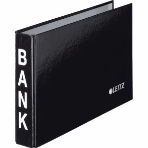 Leitz 6 x Bankordner 233x144x35mm schwarz