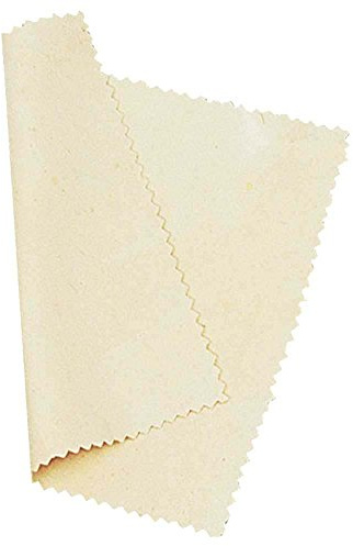 JEWEL TOOL 12 x 12 (30.5 cm x 30.5 cm) Chamois Polishing Cloth | Genuine Leather Excellence | Ultimate Metal Polishing Companion | For Jewelers and DIY Enthusiasts