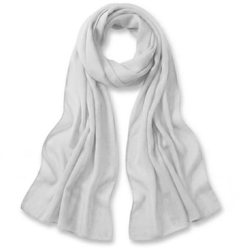 TigerTie Damen Chiffon Schal Halstuch – Luftig und angenehm zu tragen – 160 x 36 cm, einfarbig unicolor