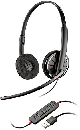 Plantronics 85619-101 Blackwire C320-M Headset - Black