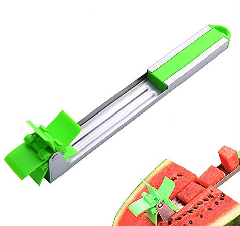 Cortador de sandía, cuchillo de sandía, herramienta de corte de frutas de acero inoxidable