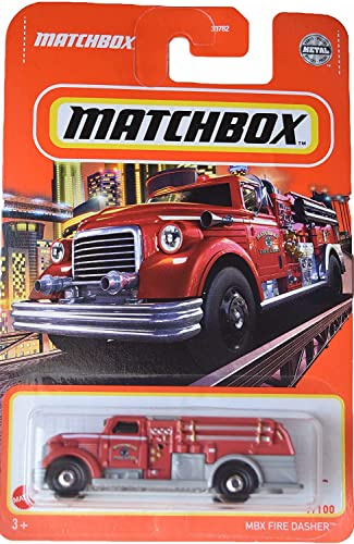 Matchbox Feuer Dasher, Rot, Feuerwehrfahrzeug, 36+, Kinder (unisex)