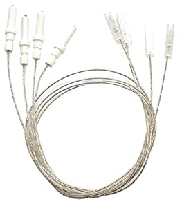 RYELDOM Kit 4 Candelette Accensione Piano Cottura 35 mm, Universali per Cucine a Gas, Accensione Piezoelettrica Compatibile