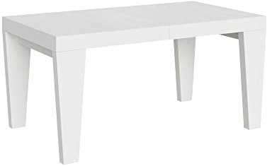 Itamoby, Spimbo Ausziehtisch weiß Esche 90 x 160 ausgezogen 420