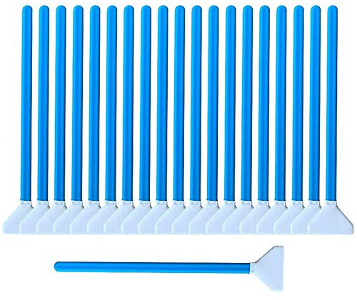 YUPVM 20 Pieces DSLR or SLR Digital Camera Sensorc Cleaning Stick for Full Frame Sensor CMOS 24 mm Wide Cleaning Swabs