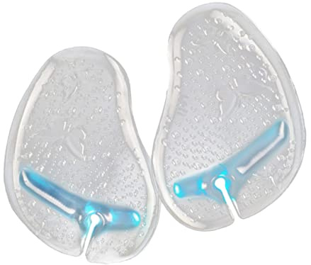 SOLUSTRE Zehenschutz für Flip Flops aus Blauem Gel mit Massierendem Effekt und Rutschfestem Design für Hohe Absätze und Sandalen bei Langem Stehen