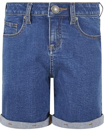 Urban Classics Kinder Shorts Girls Organic Stretch Denim 5 Pocket Shorts, Jeans-Shorts für Mädchen, erhältlich in Größen 110/116-158/164