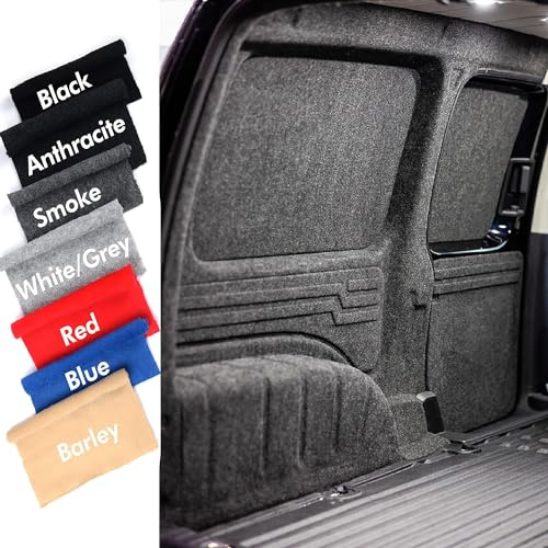 Tapis super extensible dans les 4 directions pour intérieur de véhicule (Anthracite, 8 m x 2 m)