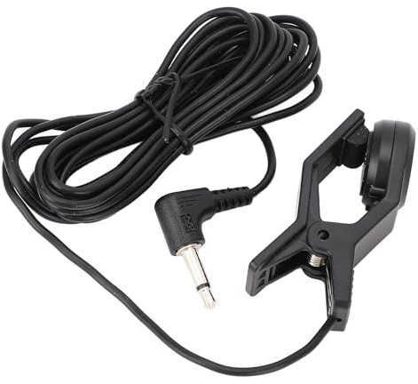 Universelles Clip-On-Tonabnehmermikrofon, 3,5-mm-Stecker, Tragbarer Klanginstrumenten-Tonabnehmer f¨¹r Trompete, Gitarre, Violine f¨¹r Musikbegeisterte,Sportschuhe