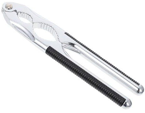 Cabilock 1pc Walnut Shell Opener Heavy Duty Nutcracker Tool for Seafood and Nuts Comfortable Non- Handle for Cracking Walnuts Pecans Crabs and Lobster