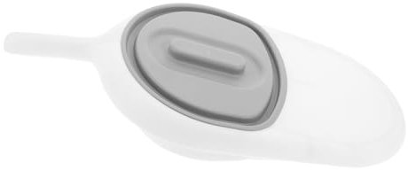 Ipetboom Padella Con Manico Lungo Per Anziani e Pazienti, Contenitore Urinario Inclinato in Plastica Resistente, Padella Pratica Per Donne Sdraiate e Domiciliare