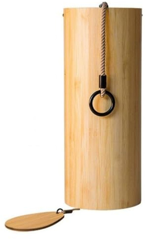 Bambus-Windspiel, japanisches Windspiel für Klangheilung, Meditation und Beruhigung von Emotionen, klassische Heimdekoration, Glockenspiel für draußen, Hof, Garten