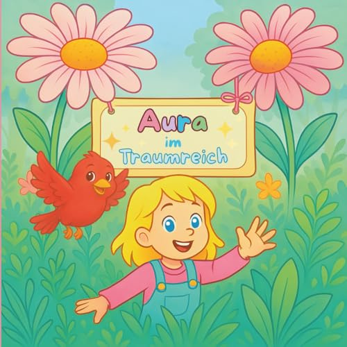 Aura im Traumreich – Magisches Malbuch für Kinder ab 4 Jahren mit viel Geschichte, Fantasie, Tieren und Natur auf 37 Malvorlagen: Kreatives Ausmalbuch ... Pädagogisch wertvoll & liebevoll illustriert