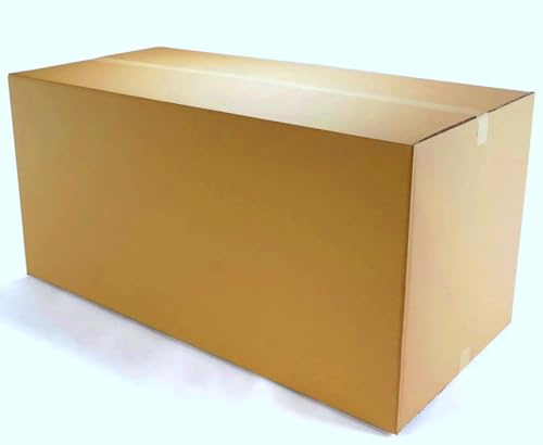 Paket AG DHL Faltkarton 120 x 60 x 60 cm, Einwellig, Ideal für große und sperrige Versandgüter, 1200 x 600 x 600 mm (5 Stück), Geeignet für Versand, Lager & Umzug