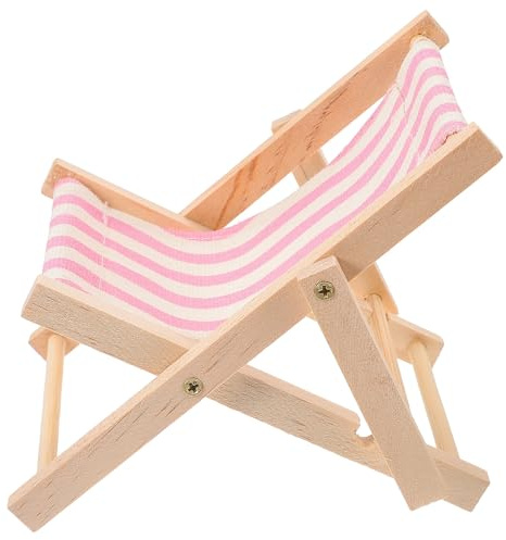 Hemobllo Soporte Varios Estilos Diseño de Silla de Playa para Teléfono Móvil Soporte Decorativo Accesorio Funcional y Original para Escritorio Hogar Varios Estilos
