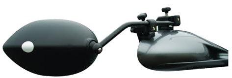 Milenco 1588 Aero MK2 flat caravan mirror, 1 piece , black