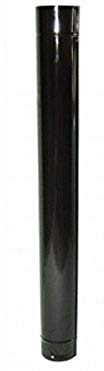 Wolfpack 22011010 Tubo Estufa Color Negro Vitrificado de 110 mm.