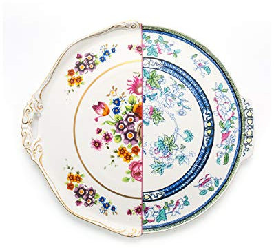 Vassoio in Porcellana Rotondo Hybrid-Dorotea Ø Cm.35 | Piatto Decorativo in Porcellana Hybrid – Seletti | Ø 35 cmLa collezione Hybrid di Seletti è un connubio perfetto tra arte, c
