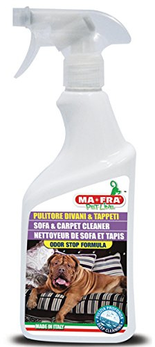 MA-FRA, Pulitore di Divans e tappeti, rimuove Macchie e Grasso, Formula Attiva Senza ammoniaca, 500 ml