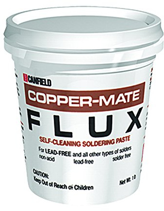 Coppermate CM4 Copper Mate Flux, White, 4 oz