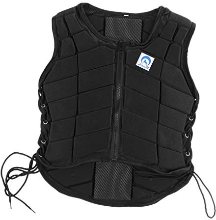 Tenlacum Durable Breathable EVA Equestrian Horse Riding Vest Body Protector (Men XXL)