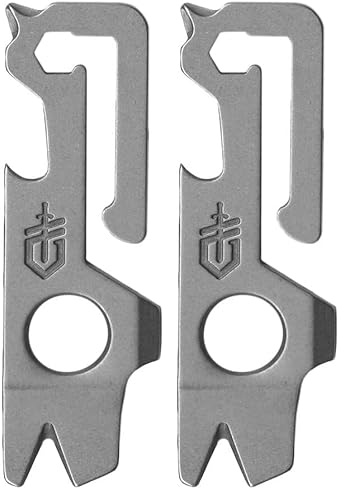 Gerber Multifunktions-Tool und Schlüsselanhänger, Mullet Solid State Tool, 31-003695 (Packung mit 2)