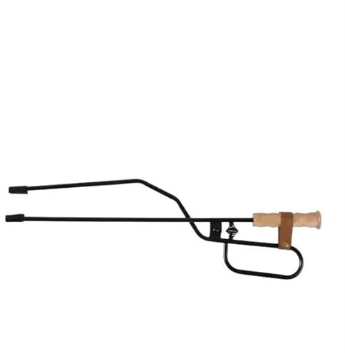 YGMNQAL Feuerstellen Zange Camping Grill Tong Camping Anti Verbrühungen Holzkohle Clip Feuer Werkzeuge Outdoor Feuer Zange Blasrohr Erweitert