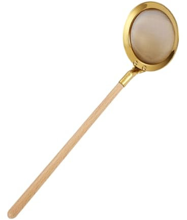 Holibanna Colador De Acero Inoxidable Cuchara Espumadera De Cocina Colador De Malla Fina