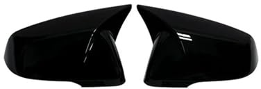 para Serie 1 2 para X1 F48 F49 F44 F40 Z4 G29 para X2 F39 para Supra 2019-2023 Tapas De Cubierta De Espejo Lateral De Fibra De Carbono Tapas Espejo Lateral(Gloss Black)
