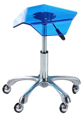 Sgabello da sella ergonomico con rotelle, sgabello da lavoro ad altezza regolabile, capacità di peso di 220 libbre, adatto for case, bar e ristoranti(Color-1)
