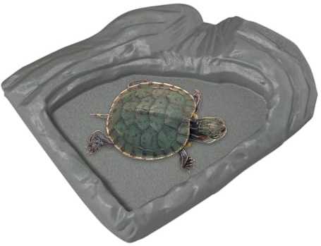 Sköldpaddsmat Skål Platsbesparande | Skäggagams Bassäng För Habitat Akvarium Utomhus Terrarium Reptiler Amfibier Sköldpadda Gecko Orm Skäggagam