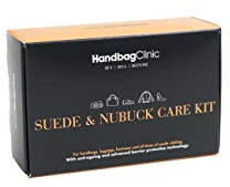 Handbag Clinic Bolso Kit De Cuidado para Ante & NuBuck - Limpiar Y Proteger - Unisex Adulto - Blanco - Clutch - Minimalista