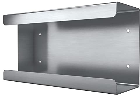 Ratiomed Wandhalterung für Handschuhe, Edelstahl, Silber