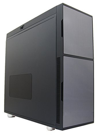 Nanoxia Deep Silence 6 Rev.B - Caja de ordenador (Full-Tower, PC, Acero, EATX, HPTX, Micro-ATX, Mini-ITX, XL-ATX, Negro, Fondo)